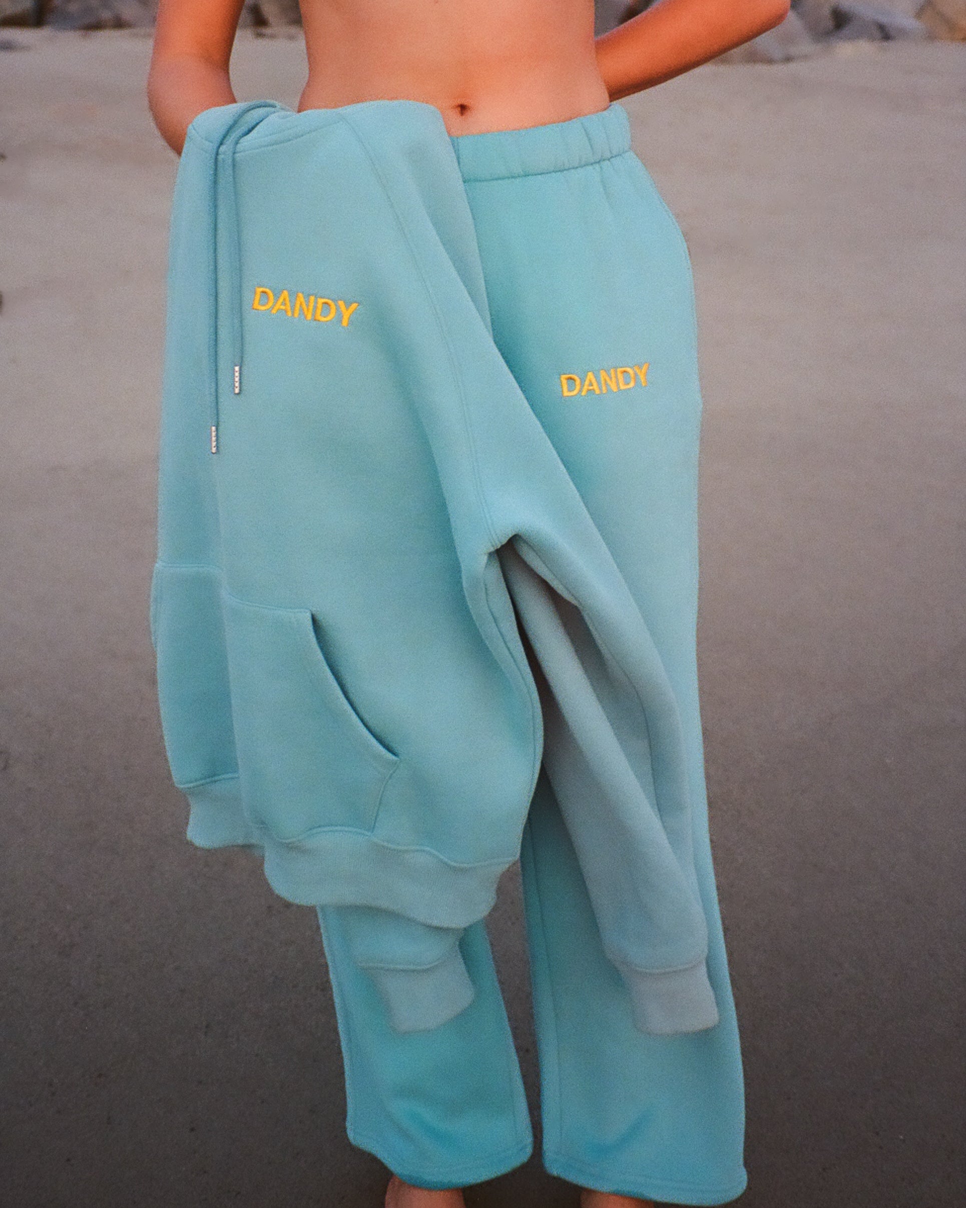 "Gift Giving" Sweatpants in Blue